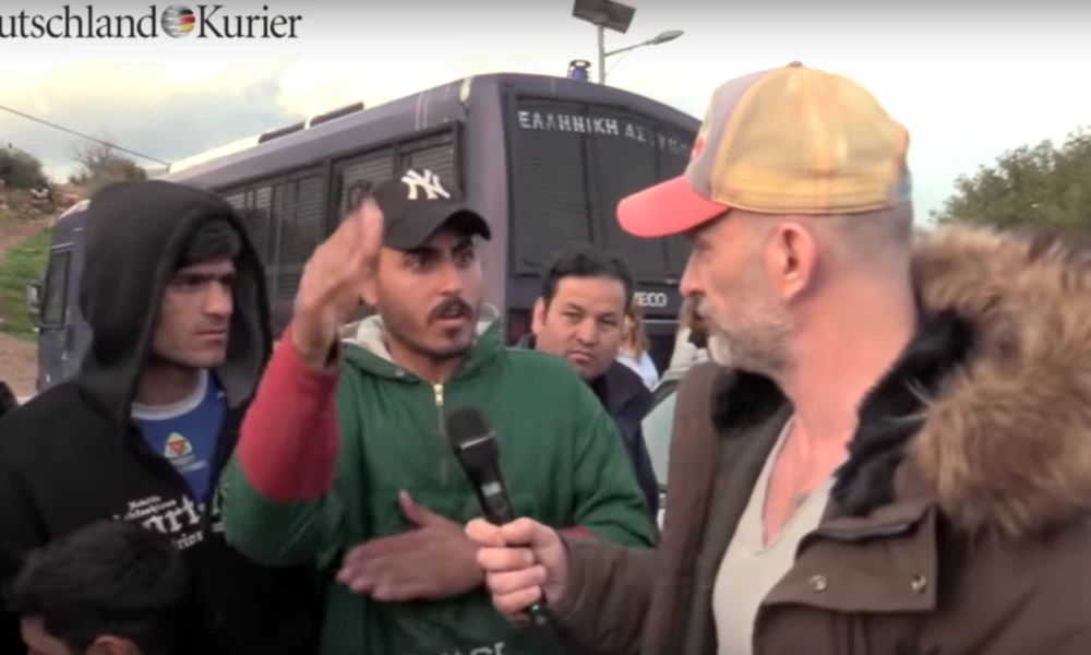 Ντοκουμέντο - ''Μετανάστες'' που έκαναν εισβολή στην Ελλάδα: ''Θέλουμε να πάμε Γερμανία''